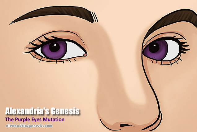 Alexandria's Genesis, Purple Eyes Mutation Real or Myth