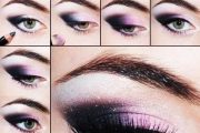 Purple Smoky Eyes Makeup Tutorial Step by Step with Pictures Purple Smoky Eyes Makeup Tutorial Step by Step with Pictures